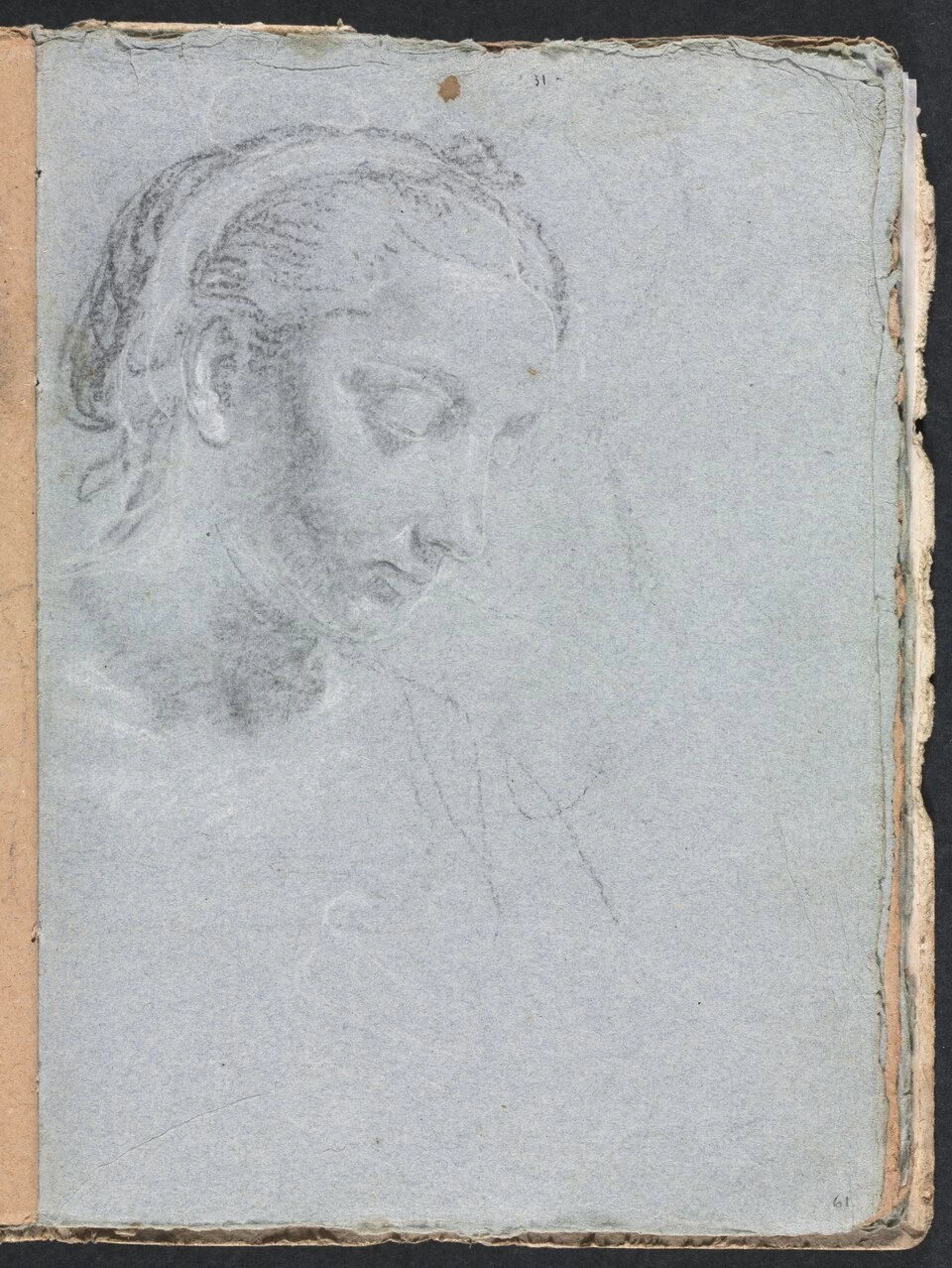 Testa e spalle di una donna - Cleveland Museum of Art